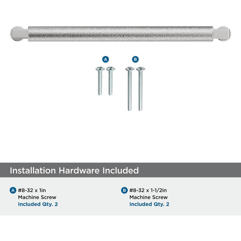 Amerock BP37626 Balata 7-9/16" Center to Center Knurled Handle Cabinet