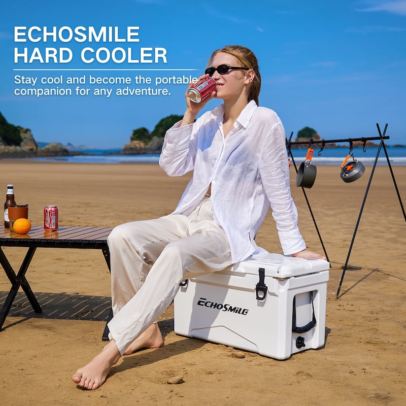EchoSmile 30 qt. Rotomolded Cooler