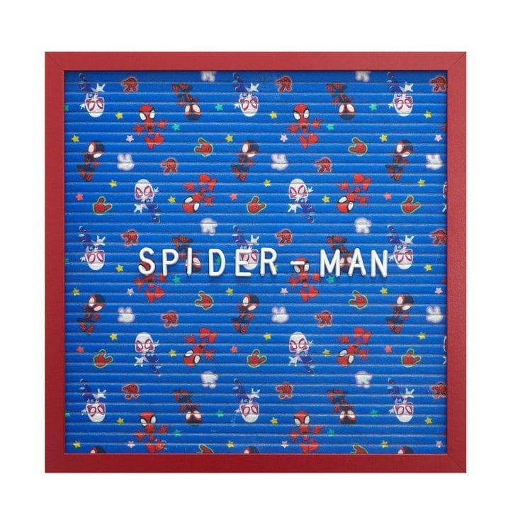 Marvel Spidey and His Amazing Friends Letter Board Sign Custom Message Display Board Decor