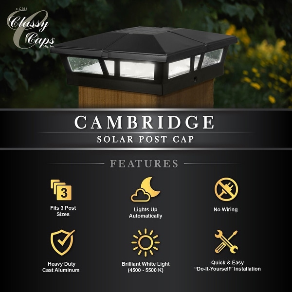 Best 6x6 solar post caps sale