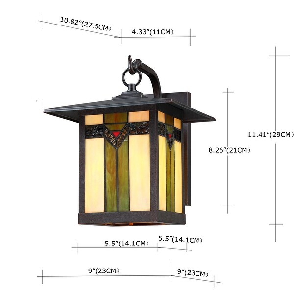 Outdoor tiffany style lighting on sale