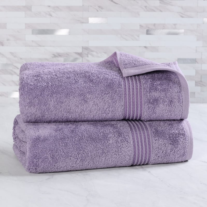 Superior Heritage Egyptian Cotton Absorbent Bath Sheet Set of 2