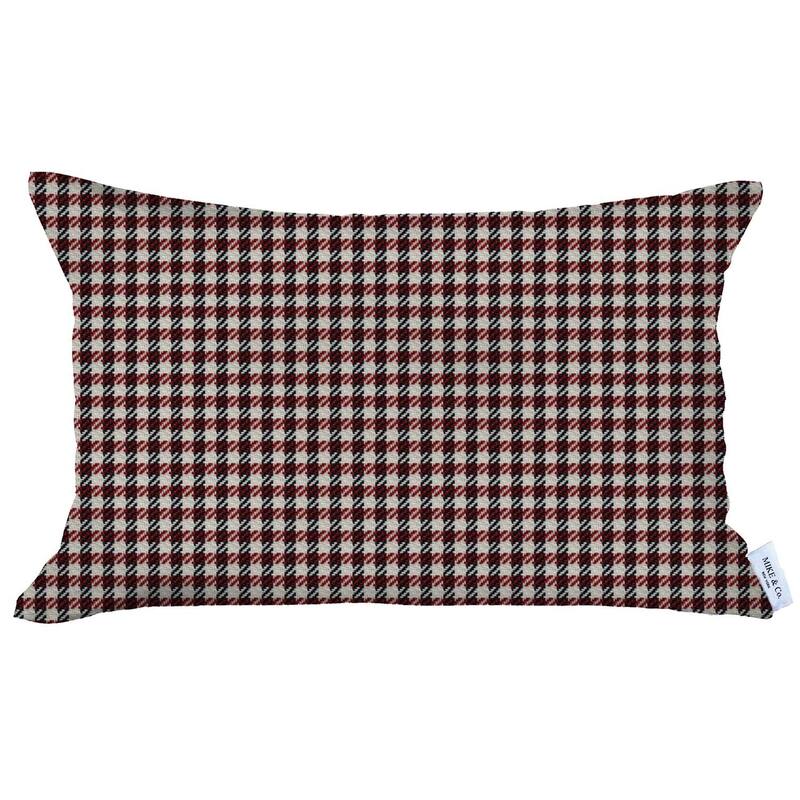 Boho-Chic Decorative Houndstooth Jacquard Pillow Covers
