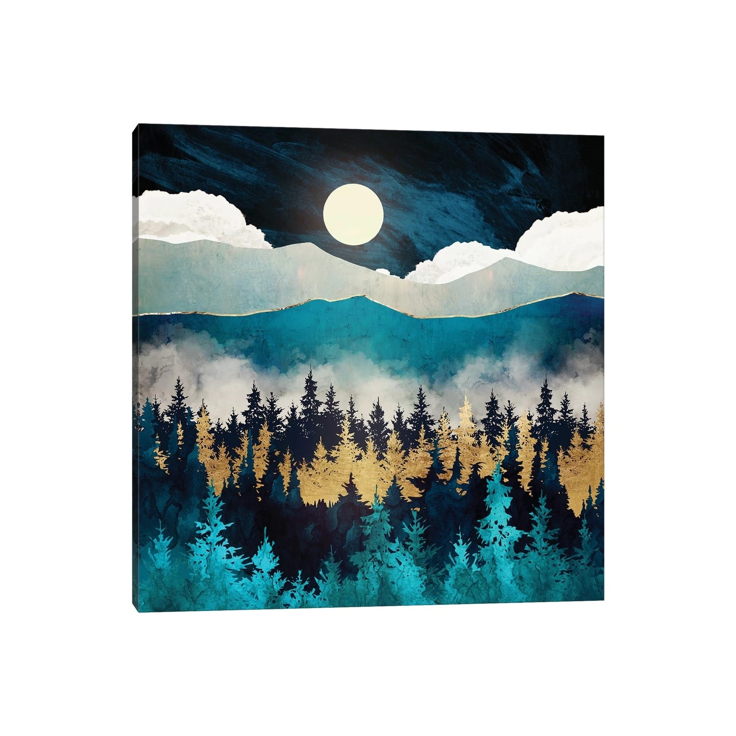 iCanvas "Evening Mist" by SpaceFrog Designs Canvas Print