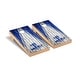 preview thumbnail 1 of 3, Seton Hall University Pirates Weathered Cornhole Board Set