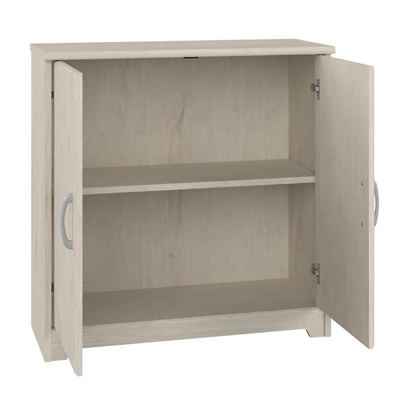 Cabot 60W L-Desk with Hutch and Storage Cabinet by Bush Furniture