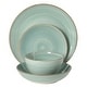 preview thumbnail 12 of 59, Gibson Home Stonebury 16 Piece Plates and Bowls - Handpainted Stoneware Dinnerware Set - Service for 4