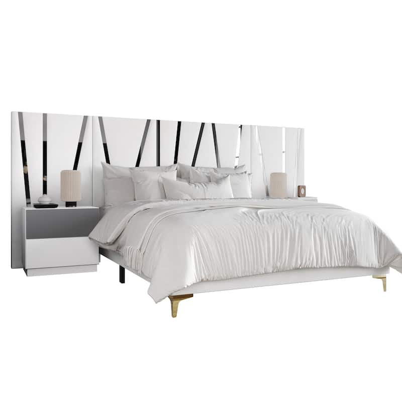 CraftPorch Contemporary Luxury 3-piece Bedroom Set