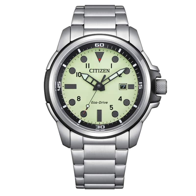 Citizen Men's Eco-drive Green Dial Watch - AW1800-89X - One Size