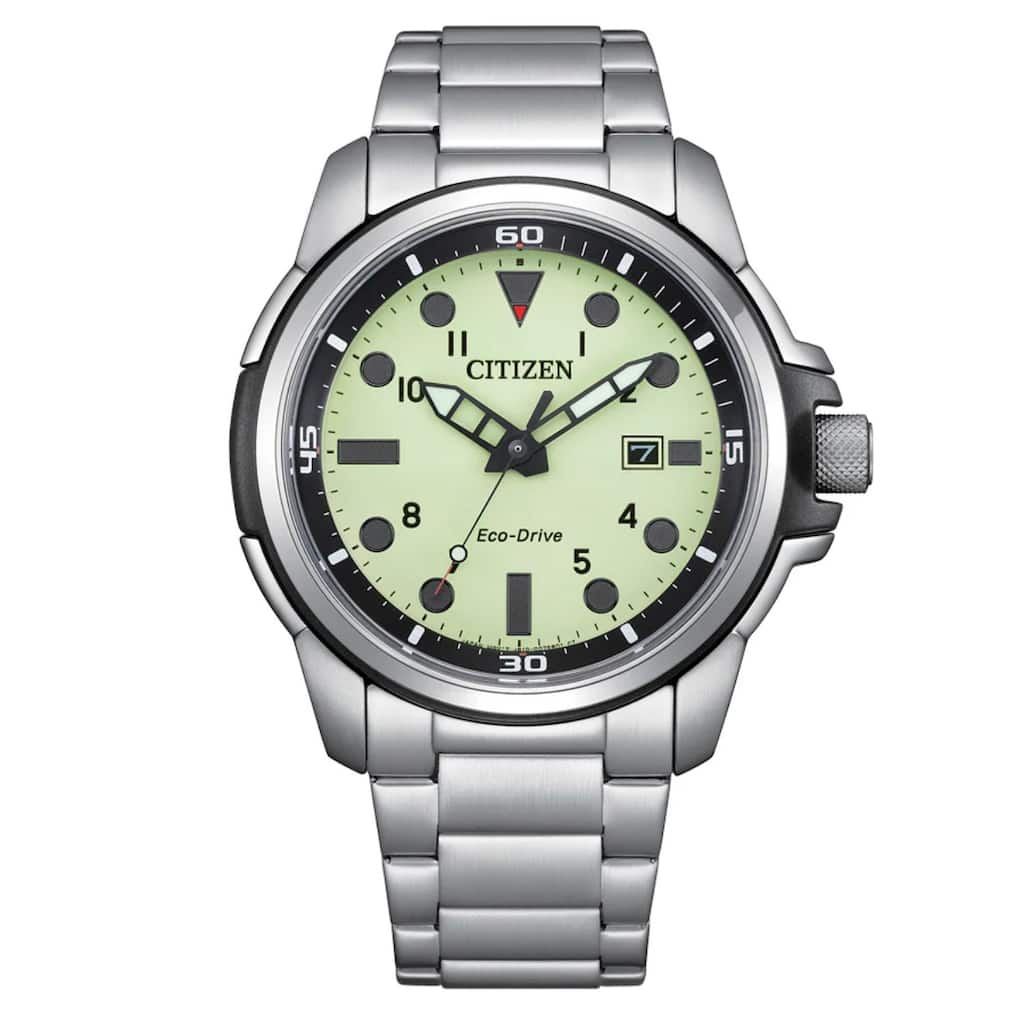 Citizen Men's Eco-drive Green Dial Watch - AW1800-89X - One Size