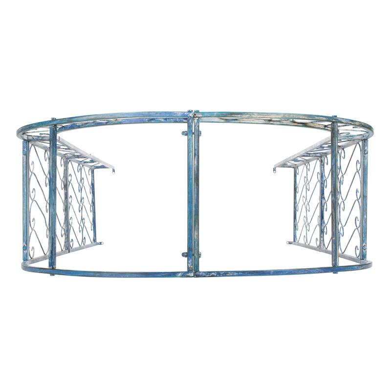 SAFAVIEH Outdoor Isabela Victorian Scroll Iron Arch