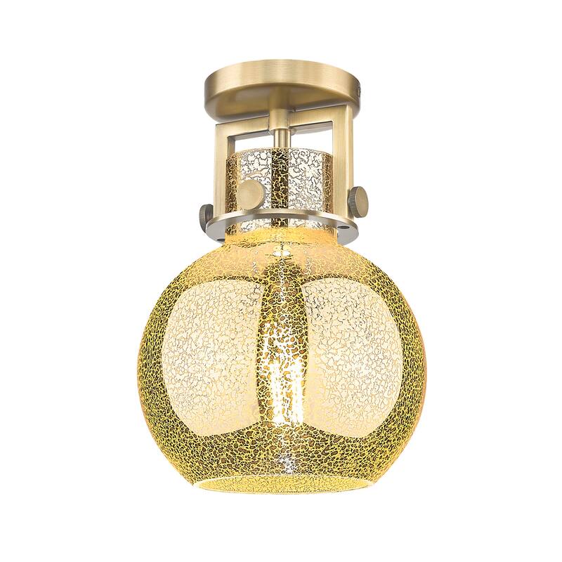 Innovations Lighting Downtown Urban - Newton Sphere - 1 Light 8" Flush Mount