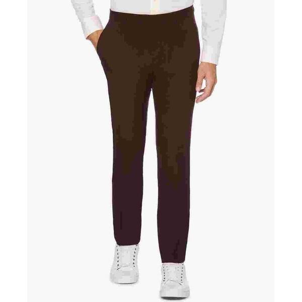 perry ellis dress pants Perry Ellis Portfolio Pants Men's 36x32 Modern Fit Dress Pant Chiseled –  Prime Buy Direct