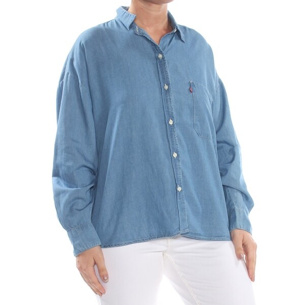 women's long sleeve levi top