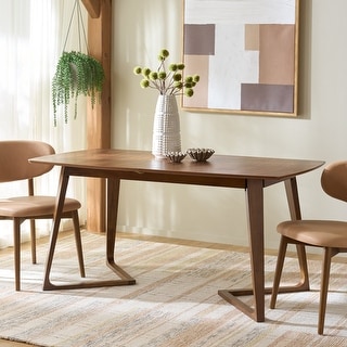 SAFAVIEH Alissa Extendable 83-Inch Expandable Wood Dining Table