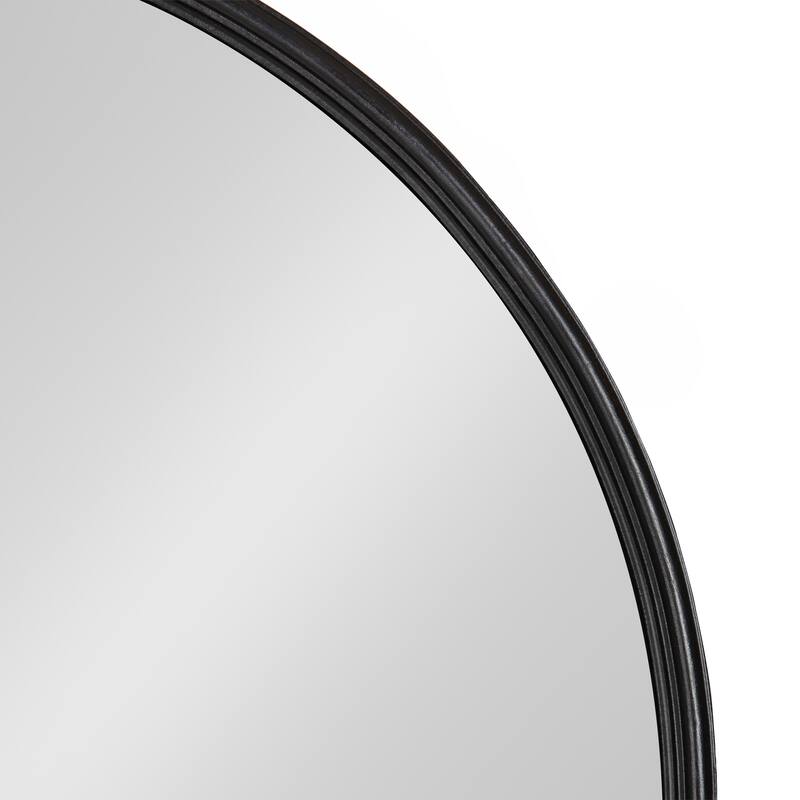 Kate and Laurel Caskill Round Framed Wall Mirror