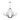 Clive 6-light Carbon Grey & Black Iron Chandelier
