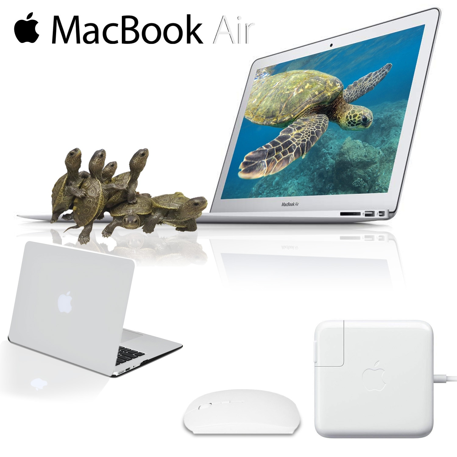 Shop Apple 13 3 Macbook Air 256gb Ssd Starter Bundle Overstock 22243045
