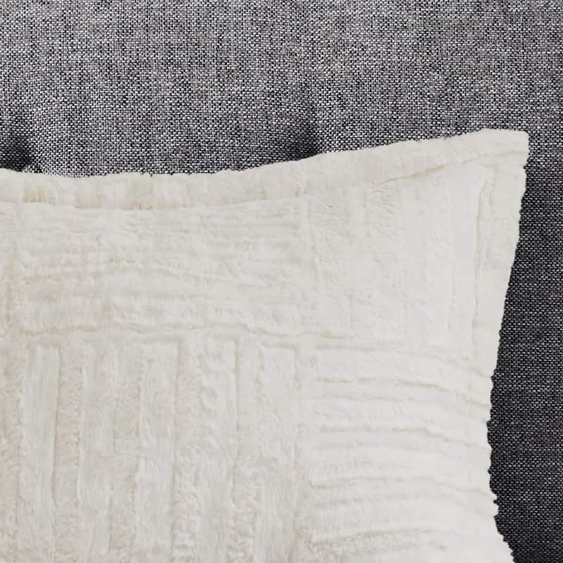 GDF Studio - Arctic Fake Fur Down Alternative Comforter Mini Set