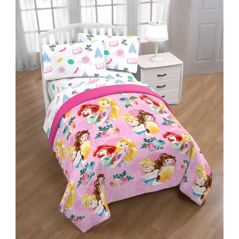 Disney Princess Sassy Reversible Twin Comforter