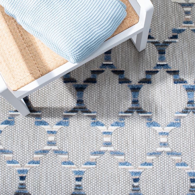 SAFAVIEH Cabana Kaleen Indoor/ Outdoor Waterproof Patio Trellis Rug