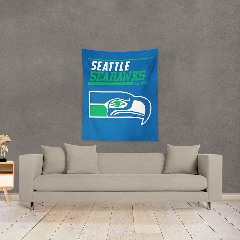 NFL Seattle Seahawks 40 YD Dash Legacy Wall Hanging - 34"x40"