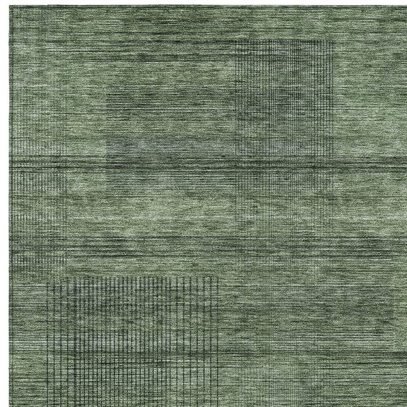 HomeRoots Striped Transitional Rectangle Outdoor Rug