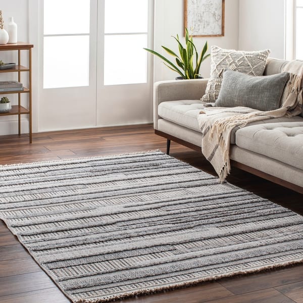 slide 2 of 6, Artistic Weavers Elmys Boho Striped Area Rug 2' 7" x 7' 3" - Runner