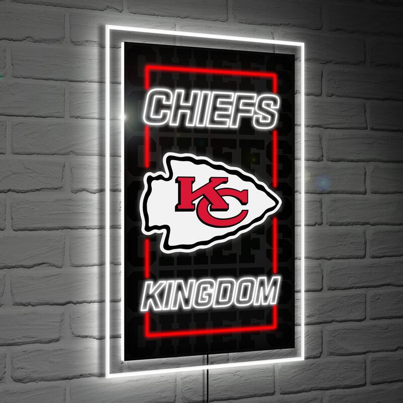 Kansas City Chiefs LED Lighted Sign