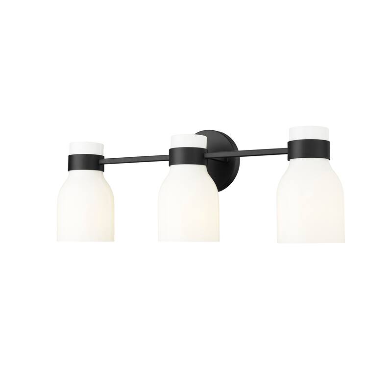 Corella Vanity Light - Matte Black - 3 Light