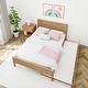 preview thumbnail 17 of 28, Max and Lily Full-Size Bed with Panel Headboard and Trundle