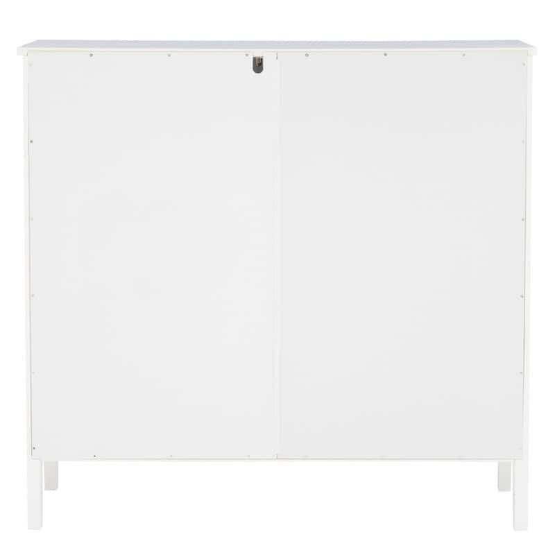 Fetti White Large Cabinet