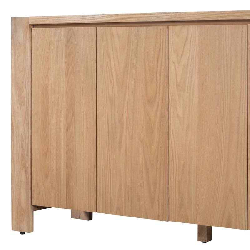 4-door Storage Cabinet Sideboard Buffet Cabinet TV Cabinet Console Table