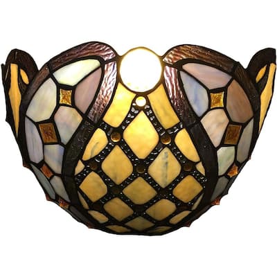Unique bedroom light multicolor night light glass, metal wall light