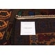 preview thumbnail 9 of 7, ECARPETGALLERY Hand-knotted Rare War Dark Navy Wool Rug - 3'11 x 6'7