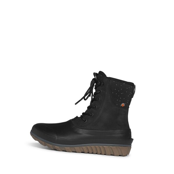 tall lace up waterproof boots