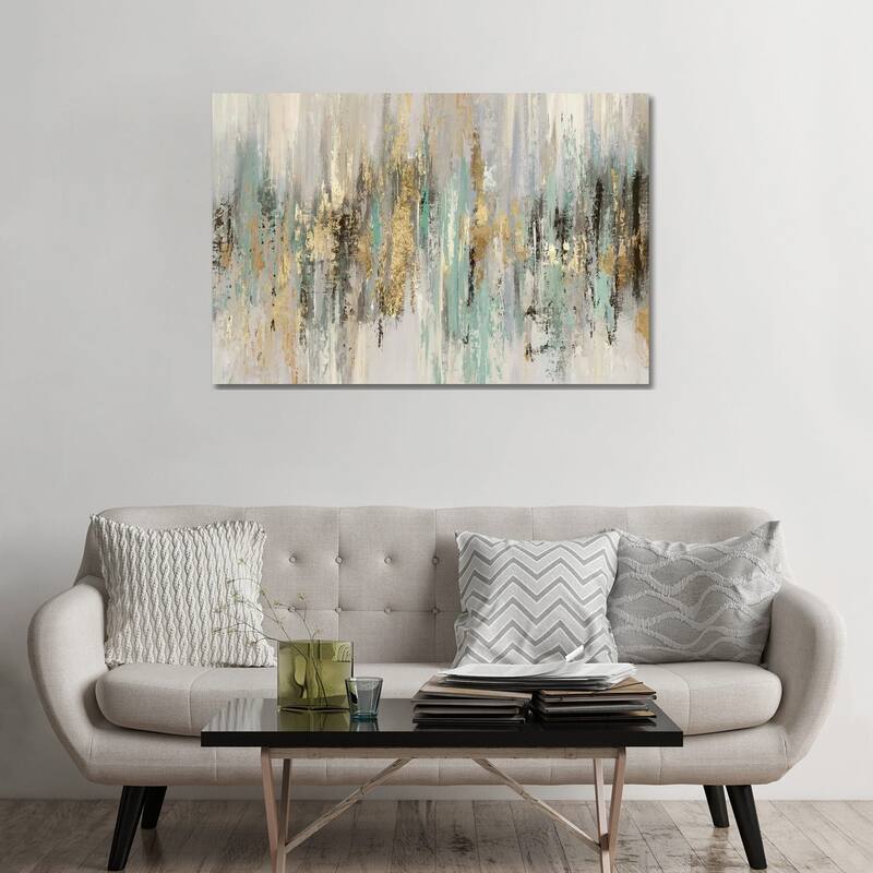 iCanvas "Dripping Gold I" by Tom Reeves Canvas Print - 32x48x1.5