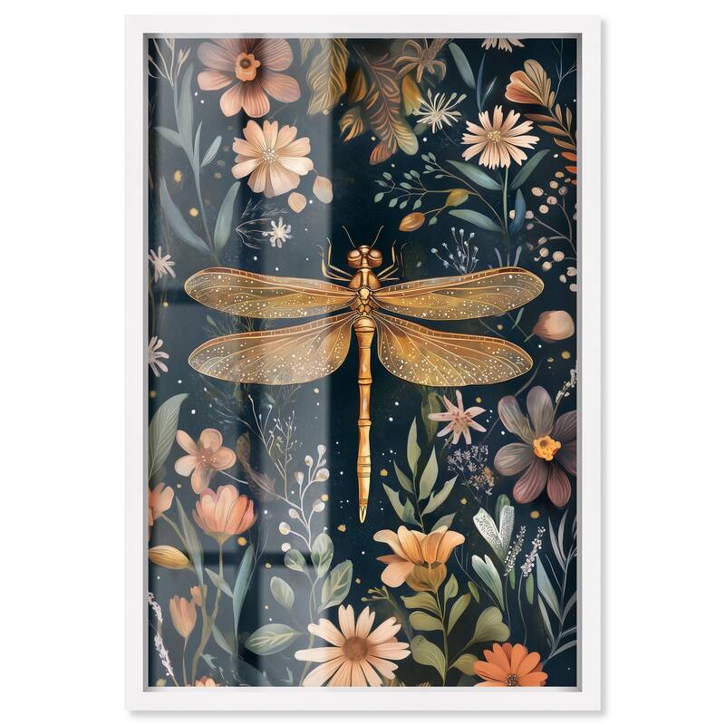 Ruby Reed Rider III Shadowbox by Art Remedy - White - 36" x 54"
