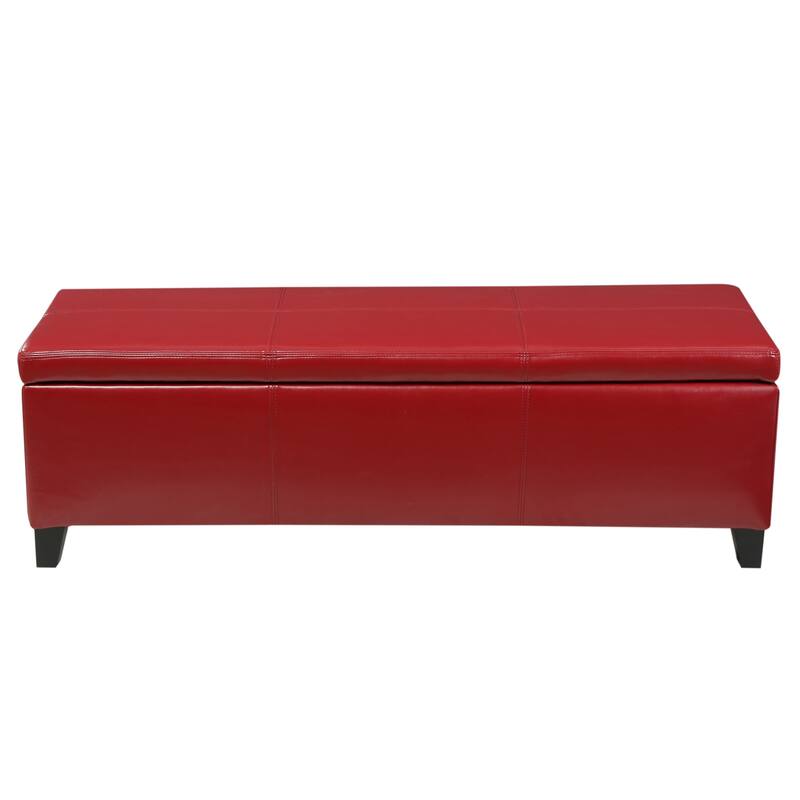 Upholstered Storage Bench for Bedroom Living Room Entryway