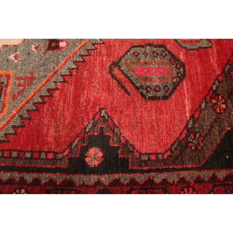 ECARPETGALLERY Hand-knotted Konya Anatolian Red Wool Rug - 4'3 x 6'11