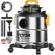 preview thumbnail 2 of 15, VEVOR Steel Wet Dry Shop Vacuum,Powerful Suction,Small Shop Vac Perfect for Carpet Debris,Pet Hair 5.5 Gallon