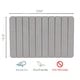 preview thumbnail 36 of 47, Diatomite Quick Dry Stone Medium 24" x 15" Bath Mat
