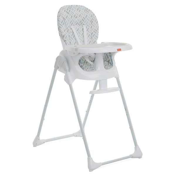 slide 2 of 18, Fisher Price Tiny Bites Highchair by Dream On Me Cloud Gray
