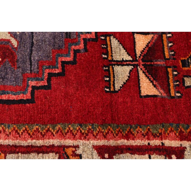 ECARPETGALLERY Hand-knotted Konya Anatolian Red Wool Rug - 3'5 x 5'1