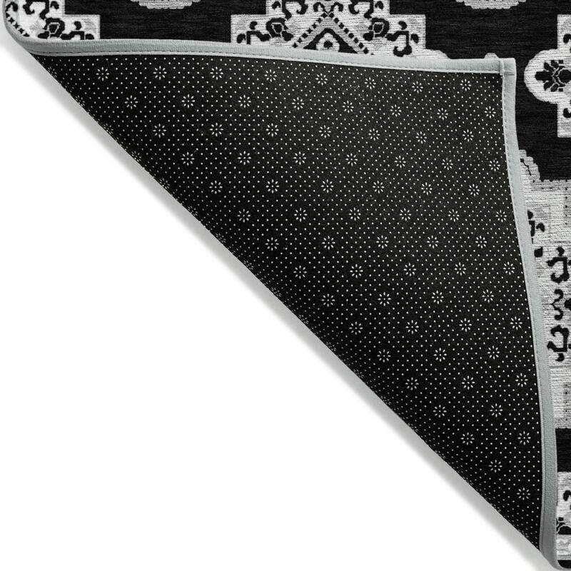Machine Washable Indoor/ Outdoor Chantille Moroccan Boho Rug