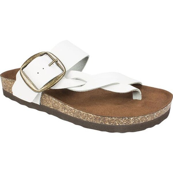 white mountain flip flops