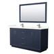 Option Dark Blue / Giotto Quartz Top / Brushed Nickel