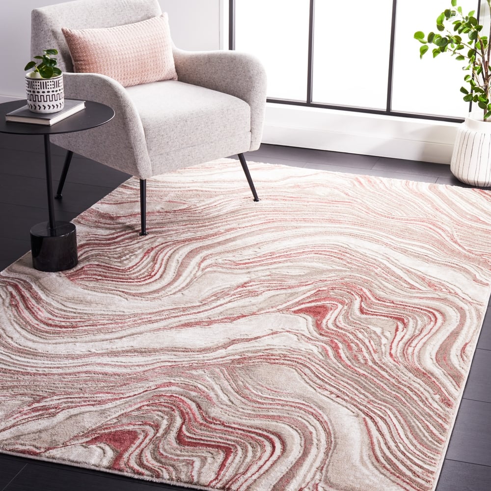 SAFAVIEH Meadow Marjolein Modern Abstract Rug