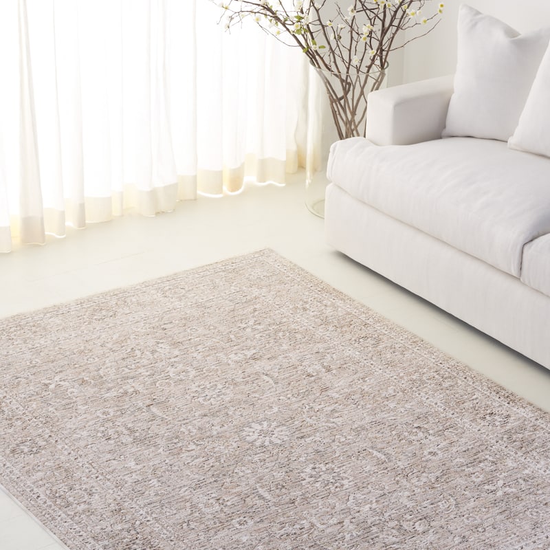 Lauren Ralph Lauren Flora Nozima Traditional Rug - Beige/Taupe - 5'3" x 7'6"