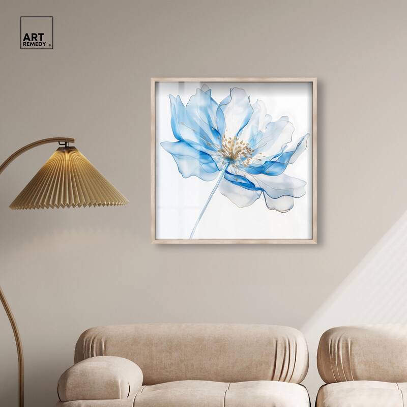 Glacier Ghost Blossom Shadowbox by Art Remedy